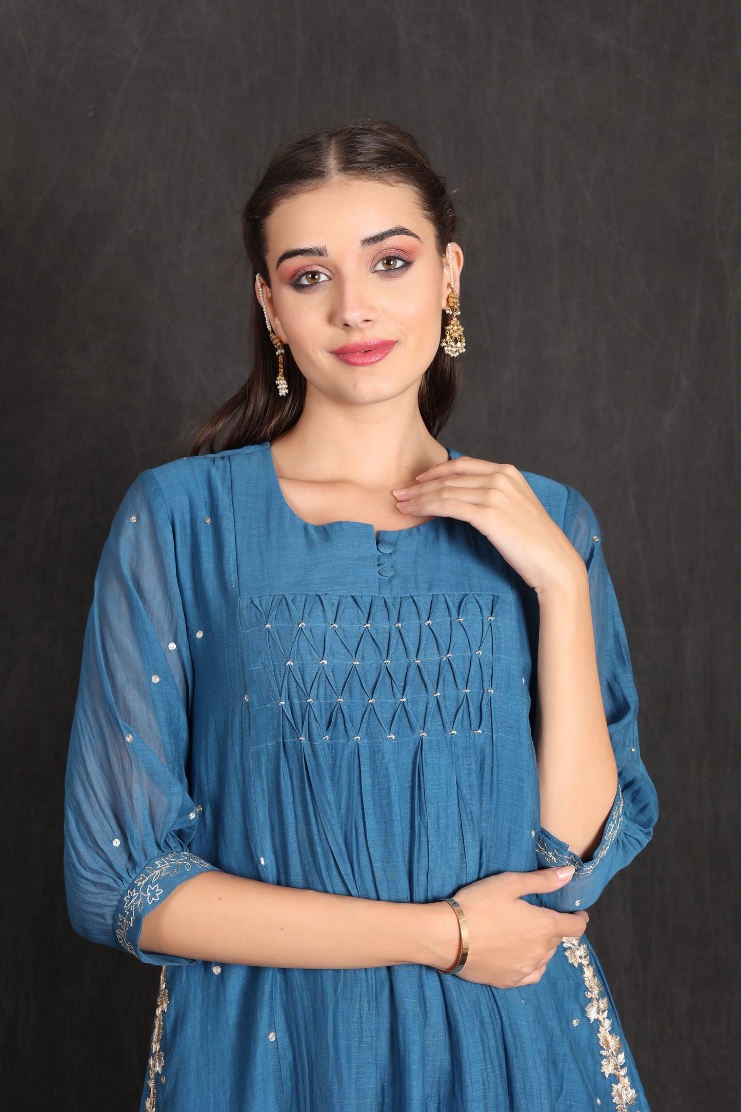 RANIA - Blue Kurta Set