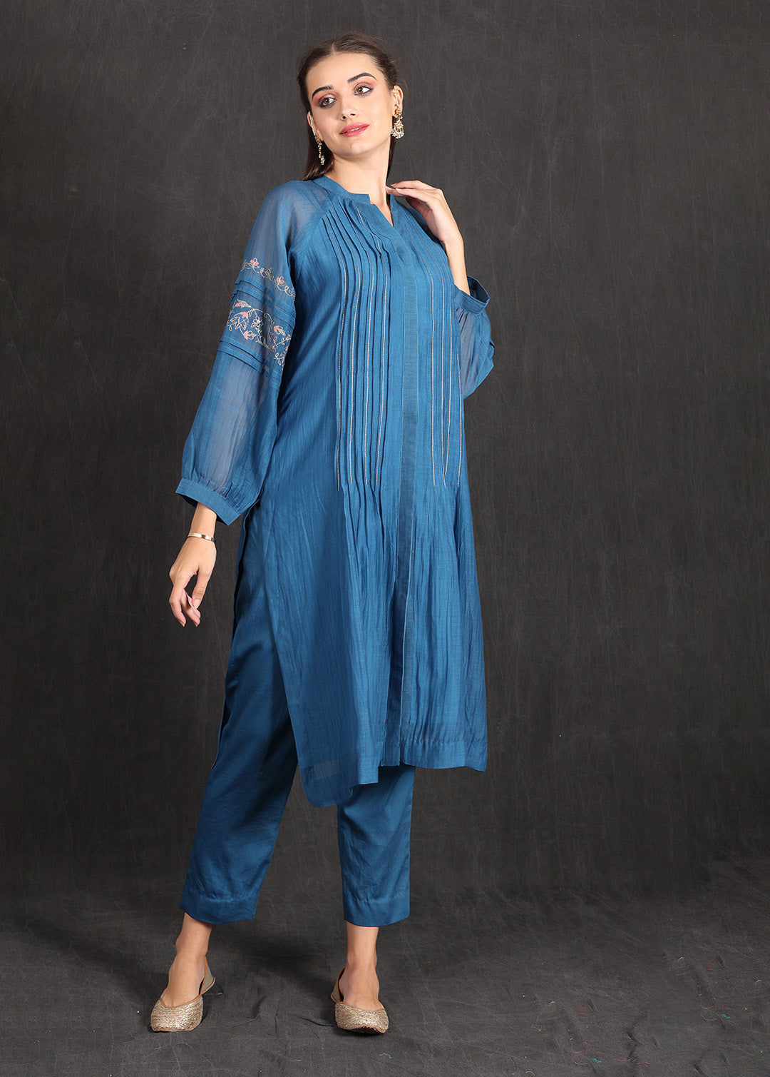 LAYLA- Blue Kurta Set