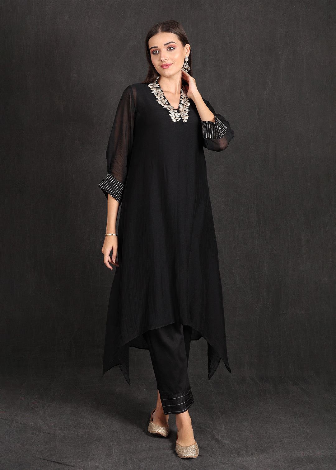 SAIRA - Black Kurta Set