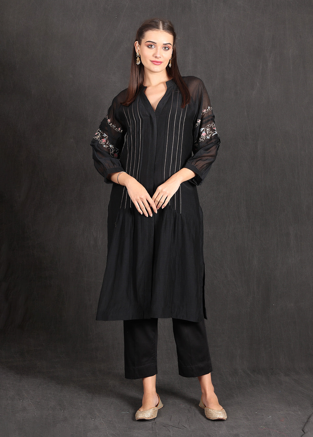 LAYLA- Black Kurta Set