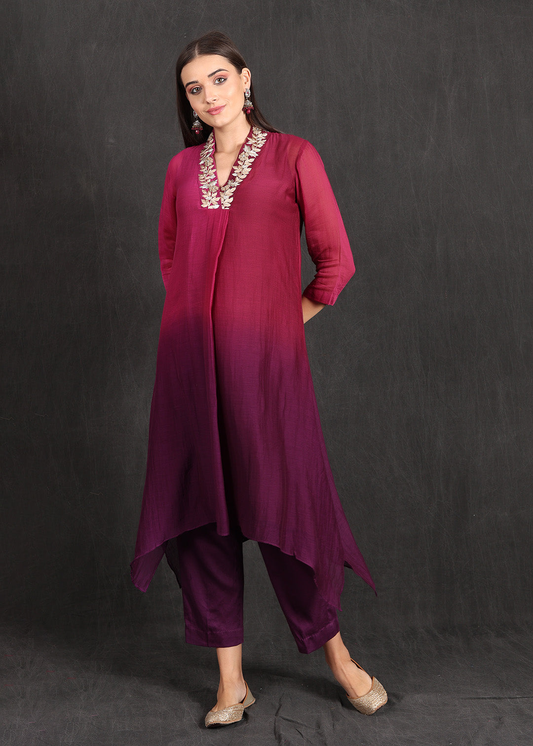 SAIRA - Wine Ombre Set