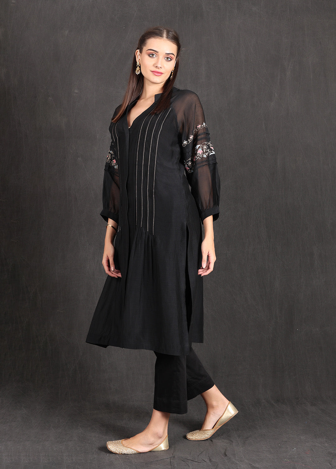 LAYLA- Black Kurta Set