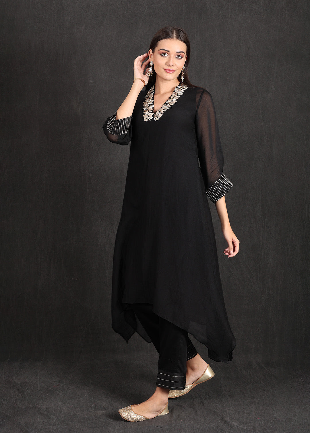 SAIRA - Black Kurta Set