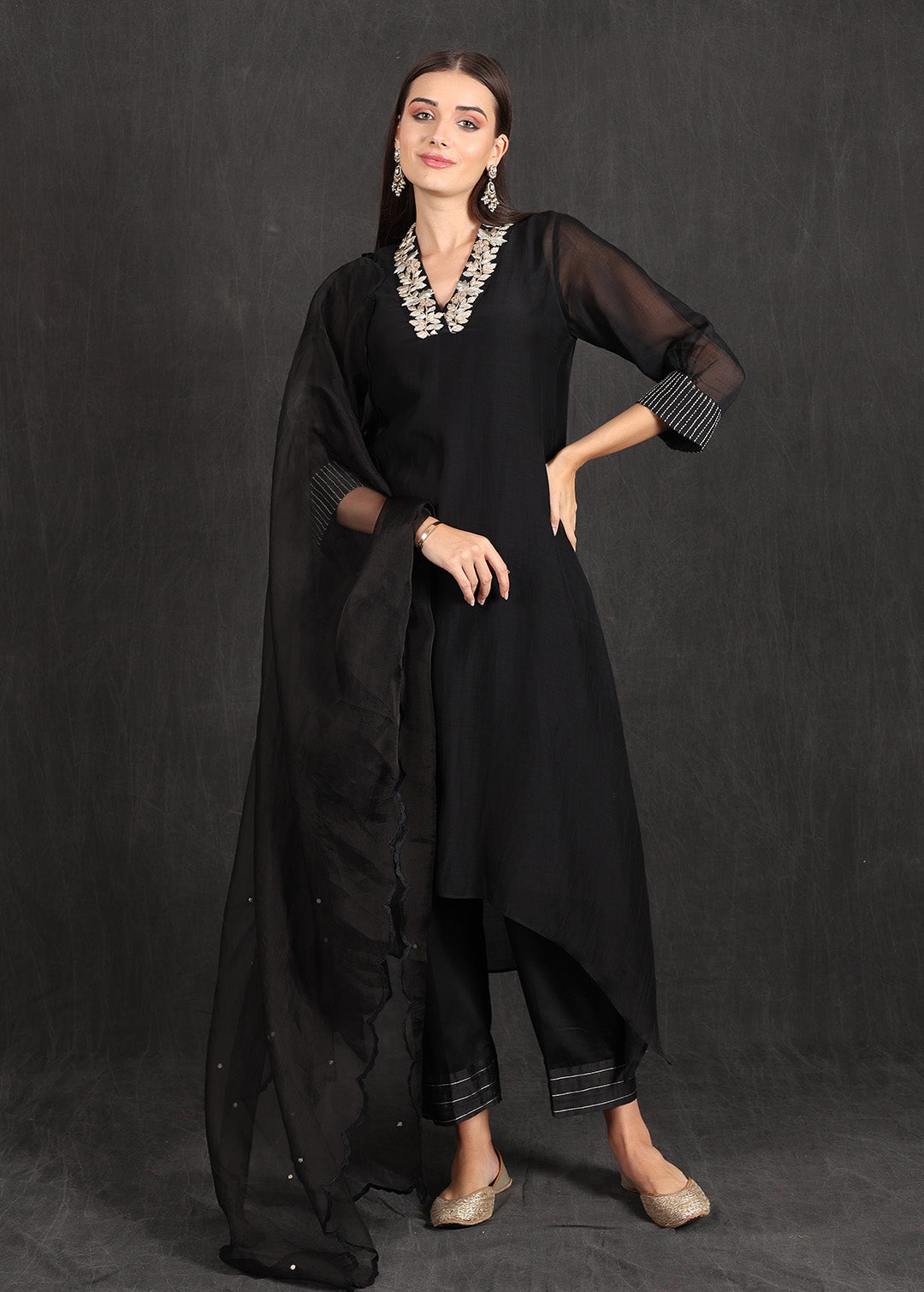 SAIRA - Black Kurta Set