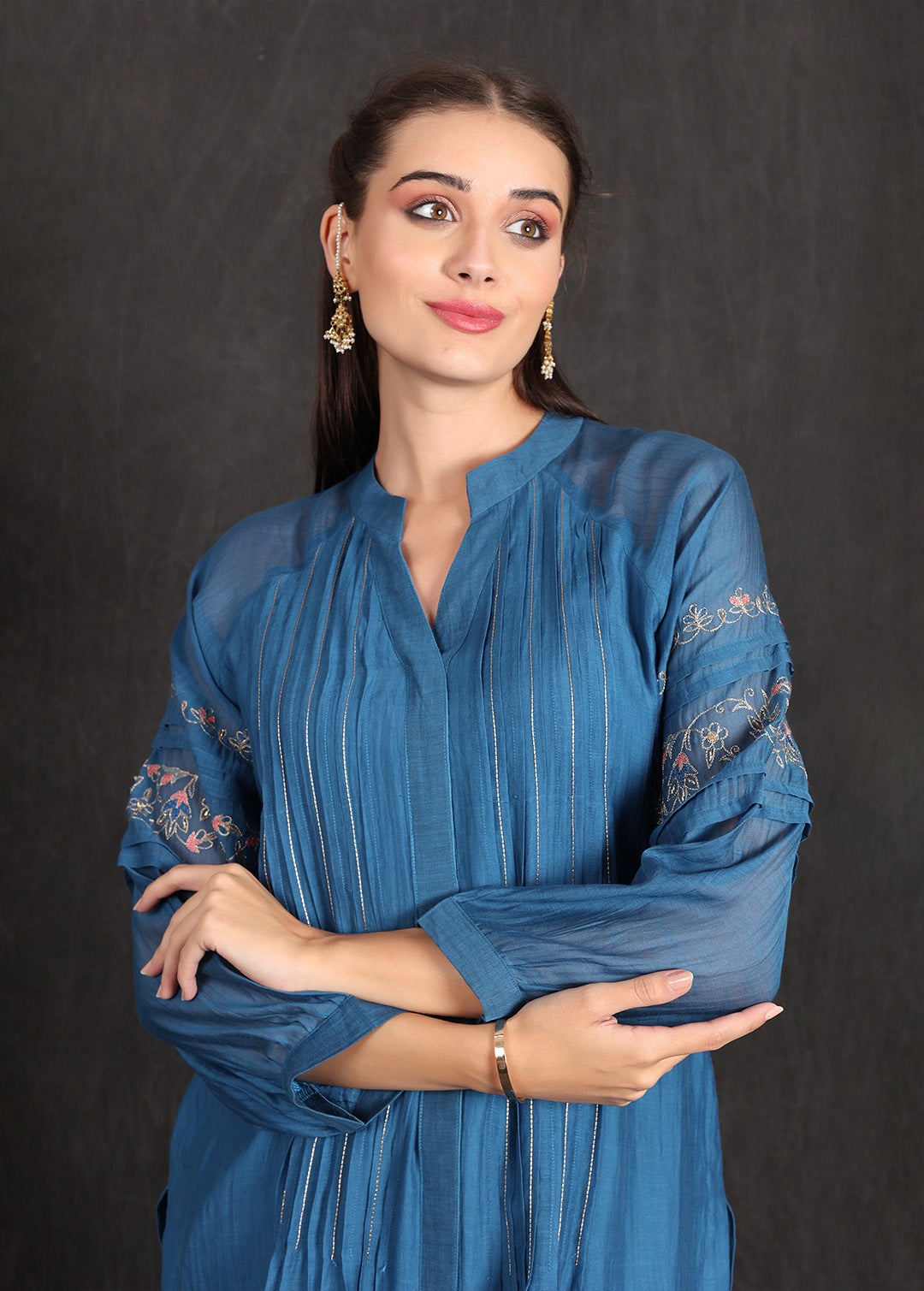 LAYLA- Blue Kurta Set