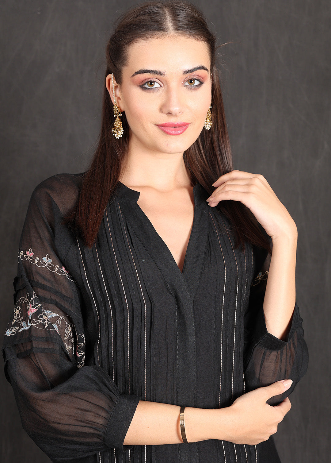 LAYLA- Black Kurta Set