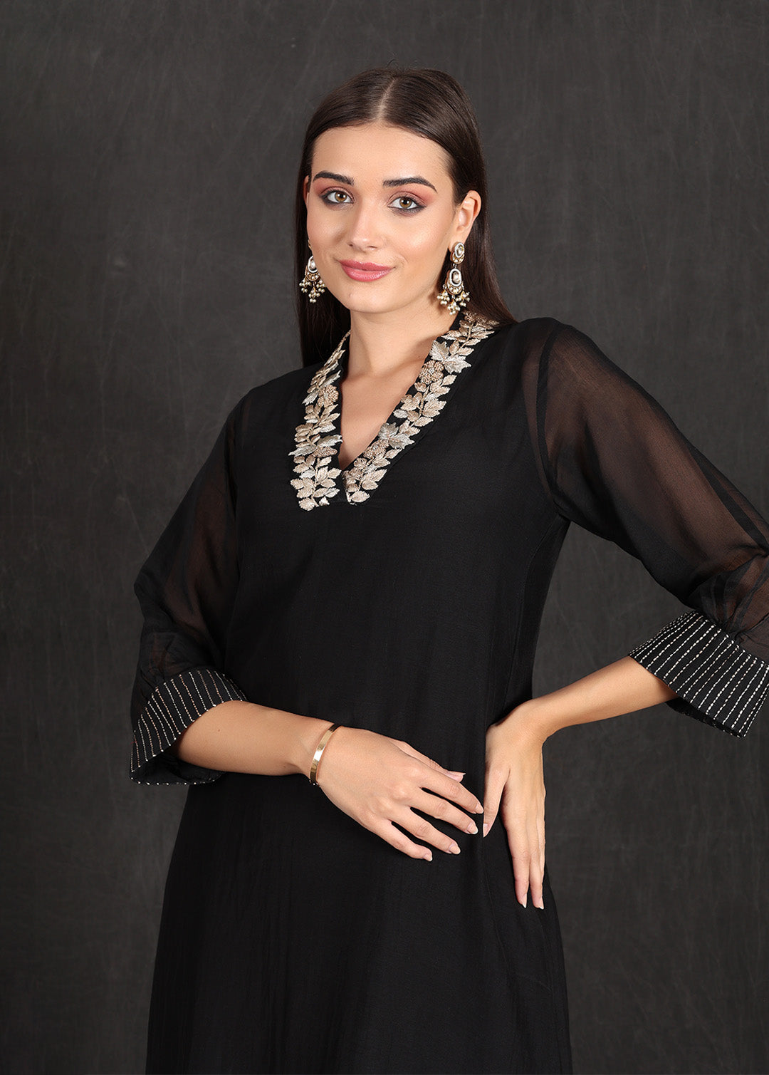 SAIRA - Black Kurta Set