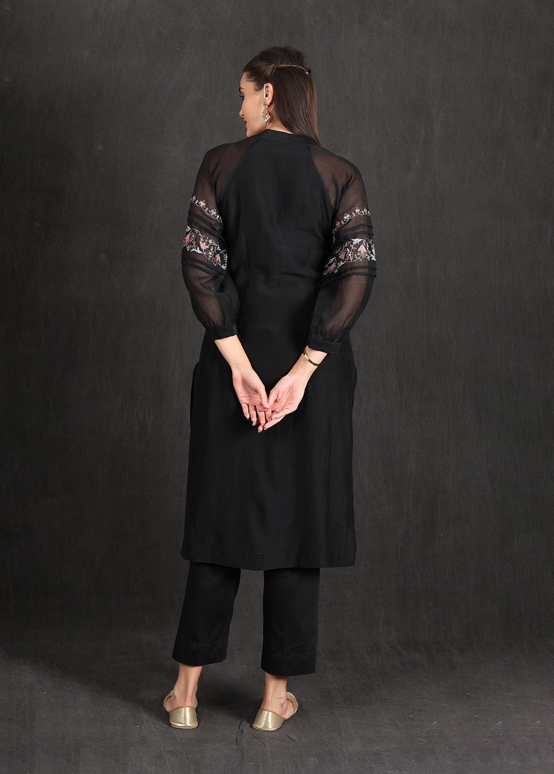 LAYLA- Black Kurta Set
