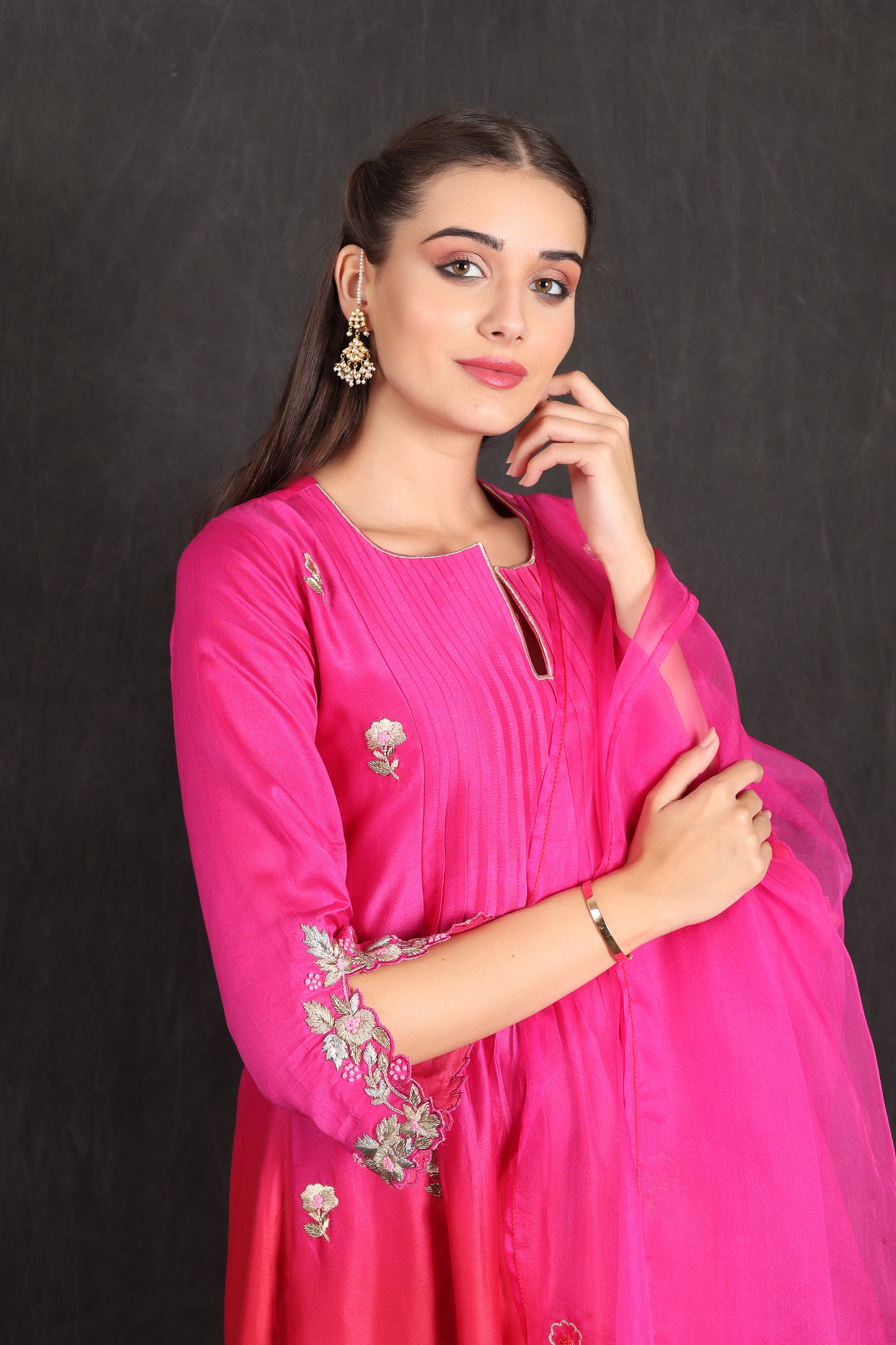 ISRA - Pink Ombre Suit