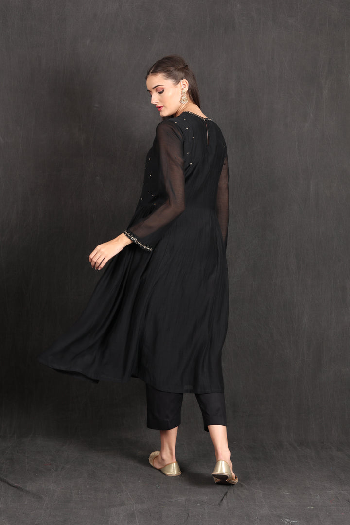 AMINA - BLACK Kurta Set