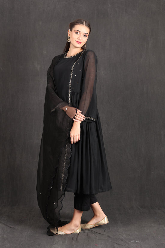 AMINA - BLACK Kurta Set