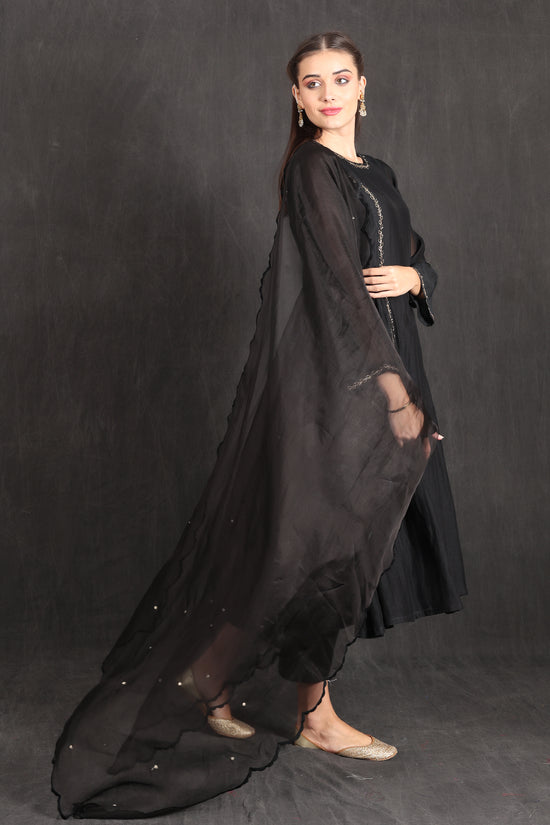 AMINA - BLACK Kurta Set
