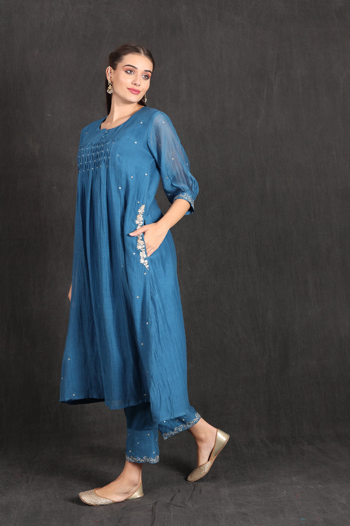RANIA - Blue Kurta Set