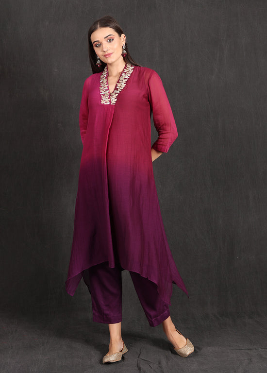 SAIRA - Wine Ombre Set