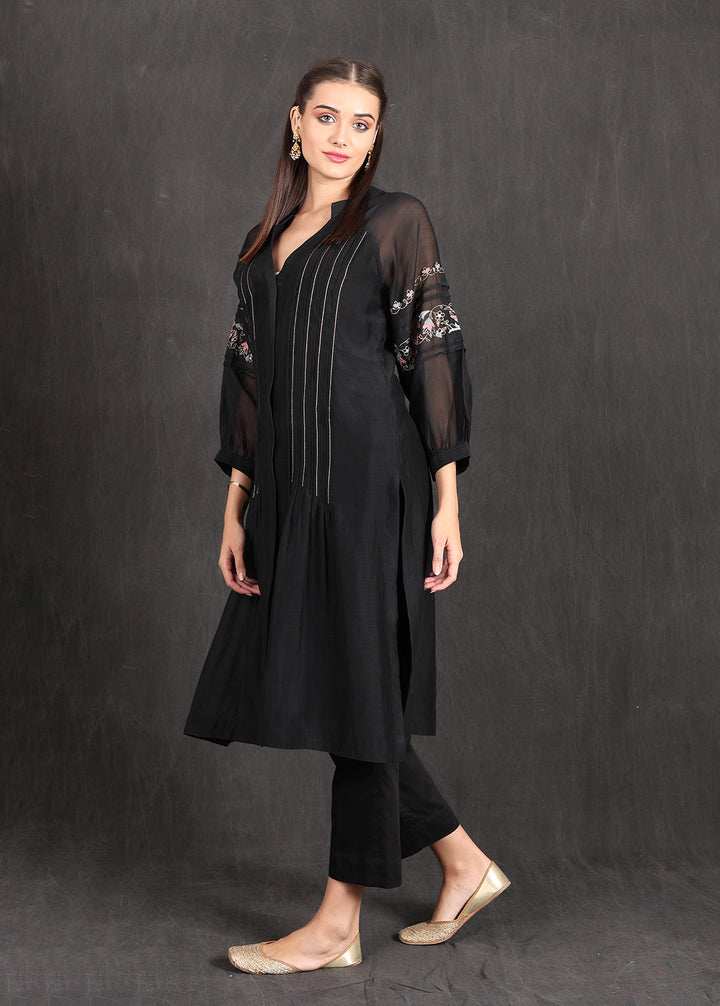 LAYLA- Black Kurta Set