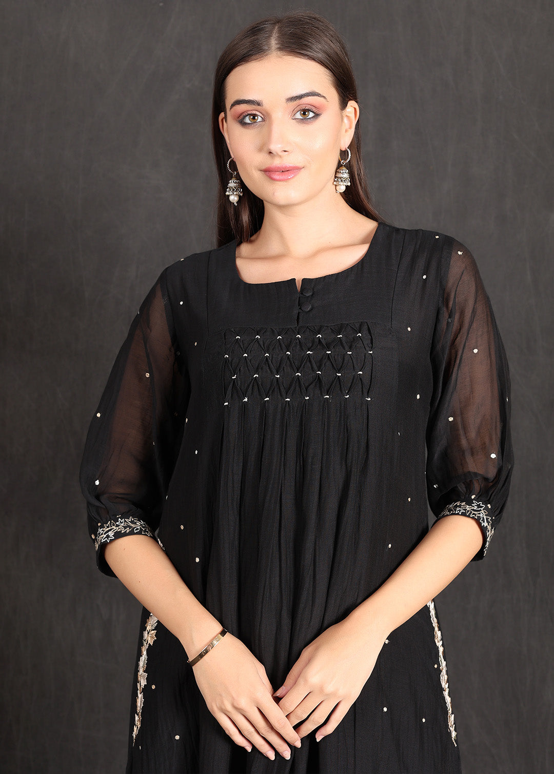 RANIA - Black Kurta Set
