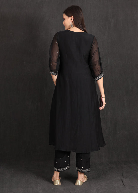 RANIA - Black Kurta Set