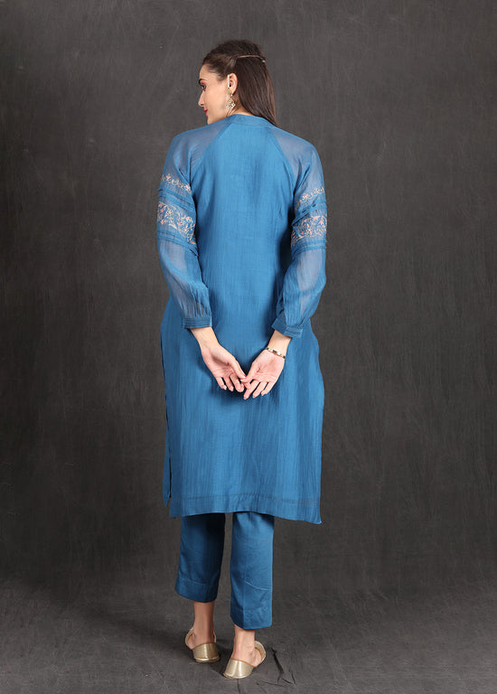 LAYLA- Blue Kurta Set
