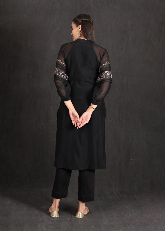 LAYLA- Black Kurta Set